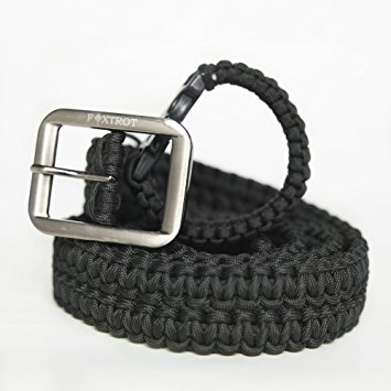 FOXTROT 550lb Survival Military Grade Paracord Belt with FREE Matching Paracord Bracelet!!!