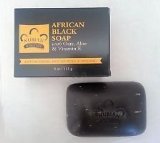 Nubian Heritage African Black Bar Soap with Oats Aloe Vera 5 oz 2 Pack