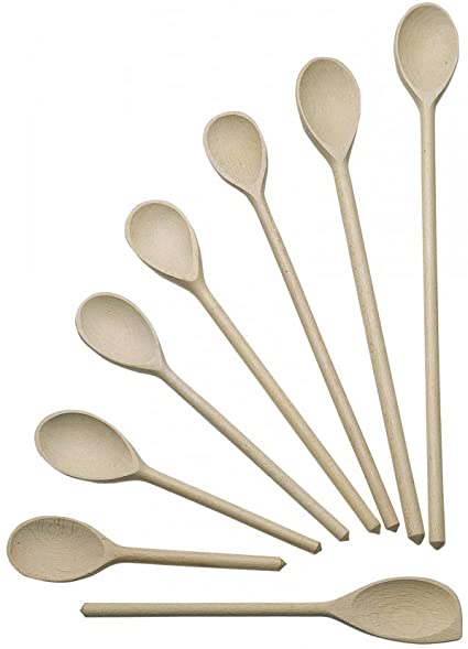 KitchenCraft Wooden Spoon, Beechwood, 40 cm