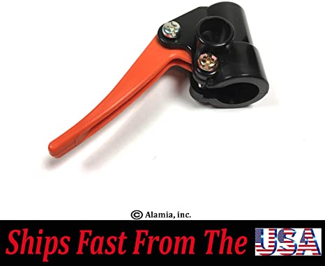 Mantis Tiller Throttle Trigger Assembly # 400215 Fits Old Style Only.