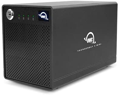 OWC ThunderBay 4 Mini RAID 5 Edition 4-Bay External Drive w/ Thunderbolt3 Ports