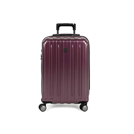 DELSEY Paris Helium Titanium 21" Carry-On Expandable Spinner Trolley, Purple