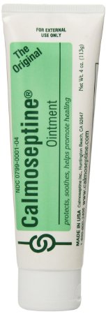 Calmoseptine Ointment Tube 4 Oz (3 Pack)