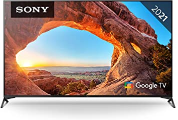 Sony BRAVIA 4K KD-65X89J - 65-inch - LED - 4K Ultra HD (UHD) - High Dynamic Range (HDR) - Google TV - (Black, 2021 model)