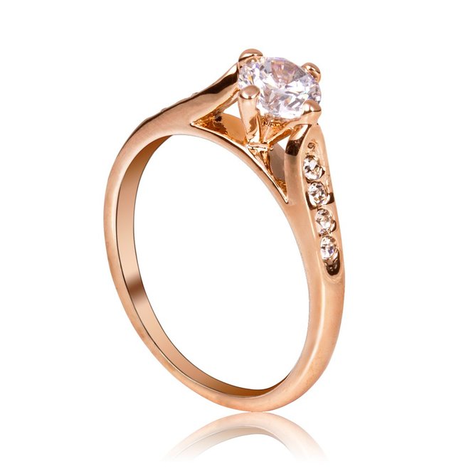 Fashion Plaza Alloy Ring Engagement Ring Mother's Day Women's Gift R43
