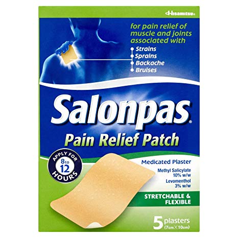 5 x Salonpas Pain Relief Patch 5 pack