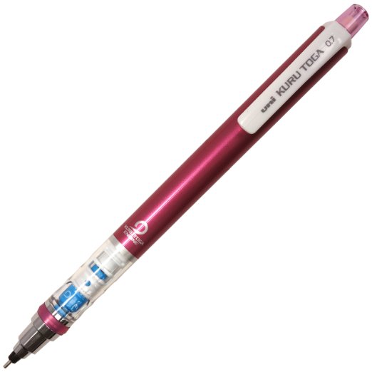 Uni Mechanical Pencil Kurutoga Standard 0.7mm, Pink (M74501P.13)