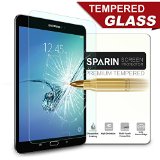 SPARIN Screen Protector Tempered Glass Bubble-Free Easy Installation Screen Protector for Samsung Galaxy Tab S2 97