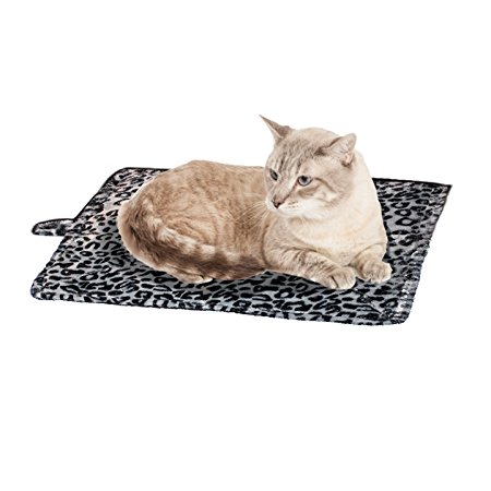 Cat Bed - Purrfect Thermal Cat Mat Leapord Prints