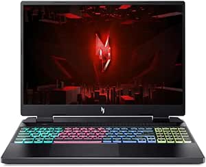 acer Nitro 17 Gaming Laptop, 2023, 17.3" 2560 x 1600 165Hz, AMD Ryzen 7 7840HS 8-Core, NVIDIA GeForce RTX 4060 8GB, 64GB DDR5, 4TB SSD, Windows 10 Home, RGB Backlit KB, Wi-Fi 6E, Thunderbolt 4, Black