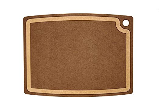 Epicurean Gourmet Series Cutting Board, 19.5-Inch by 15-Inch, Nutmeg/Natural