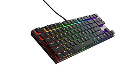 Cooler Master SK630 Tenkeyless Mechanical Keyboard with Cherry MX Low Profile Switches in Brushed Aluminum Design