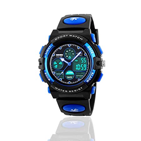 Treasure Store Sports Waterproof Digital Watches for Boys & Girls