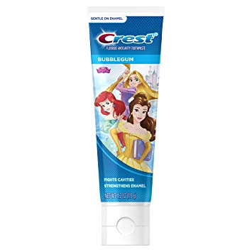 Crest Kids Toothpaste featuring Disney's Princess characters, Bubblegum, 4.2 oz