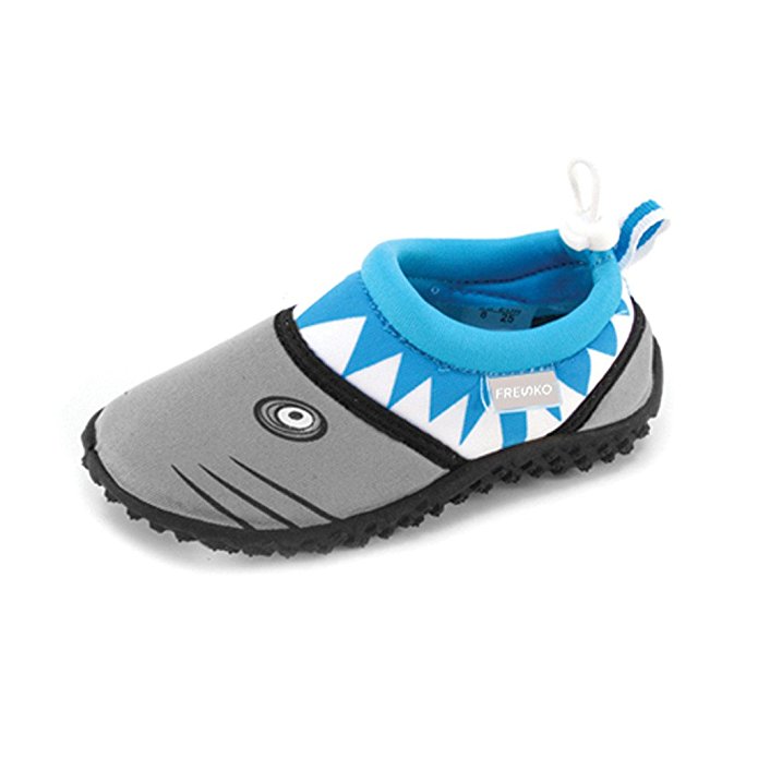 Fresko Toddler Shark Water Aqua Shoes, T1028
