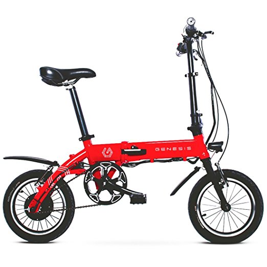 Genesis Commuter Electric Bike - Red