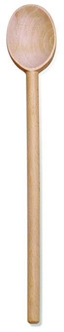 Norpro 7624 Oval Wooden Spoon, 14"