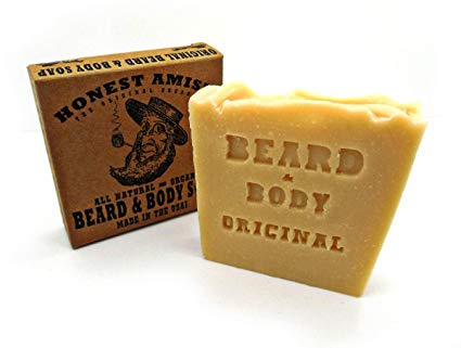 Honest Amish Original Beard and Body Soap