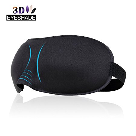 BELONGSCI 3D Sleep Mask for Sleeping Contoured Shape Ultra Lightweight Comfortable Eye Mask