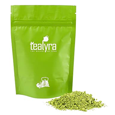 Tealyra - 8oz (220g) - Japanese Premium Matcha Green Tea Powder - Organic - Izu peninsula, Tokyo - Best Healthy Drink