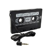 Play X Store Universal Car Audio Cassette Adapter Car Connecting for Appleipodmp3samsung Black