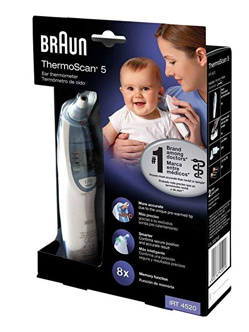 Braun Thermoscan Ear Thermometer-6500