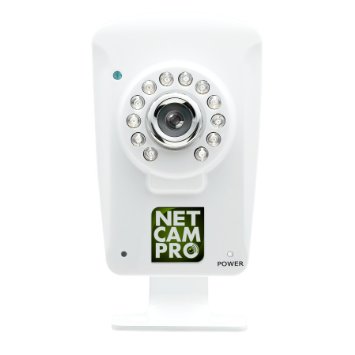 NetCamPro NCP2255i Free Cloud Recording Wireless Indoor Security Camera 1080p Includes 16 GB Local Storage IR Night Vision Free Live View App