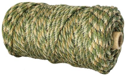 TOUGH-GRID 750lb Paracord / Parachute Cord - Genuine Mil Spec Type IV 750lb Paracord Used by the US Military (MIl-C-5040-H) - 100% Nylon - Made In The USA.