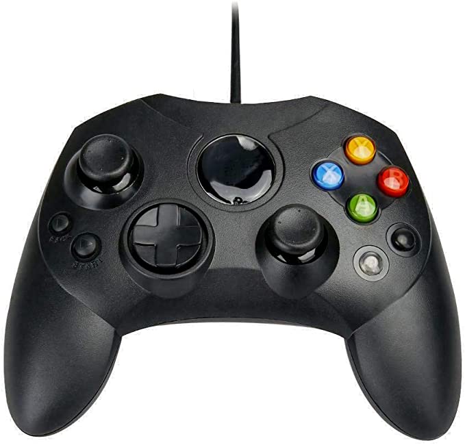 QUMOX Xbox Controller Wired Gamepad for Xbox Classic, not for Xbox360 and Xbox one
