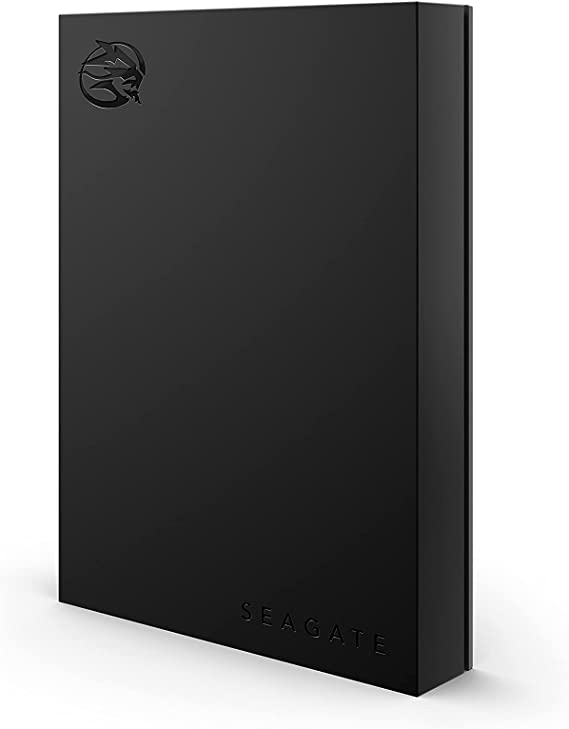 Seagate FireCuda Gaming Hard Drive External Hard Drive 5TB - USB 3.2 Gen 1, RGB LED Lighting for PC and Mac with Rescue Services (STKL5000400)