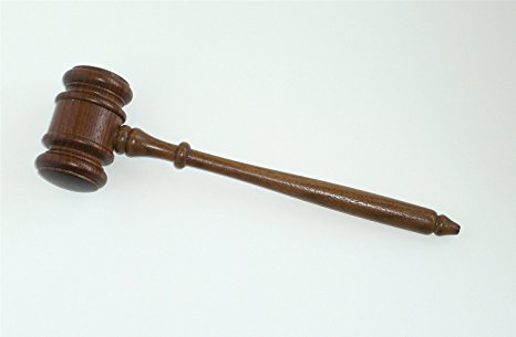 Gavel Authentic Walnut - Made in USA