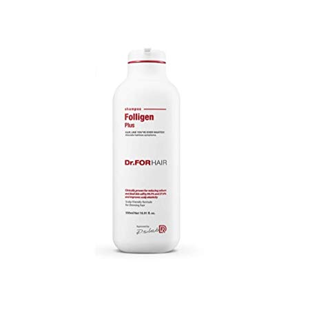 Dr.FORHAIR Folligen Plus Shampoo 16.91 fl.oz. Scalp Care Shampoo KOREA Beauty