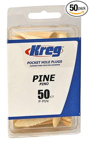 Kreg P-PIN Pine Plugs for Pockets, 50-Pack