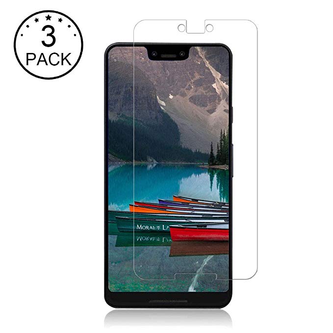 3 Pack Google Pixel 3 XL Screen Protector,BBInfinite[Case Friendly][Anti-Scratch] [HD][Anti-Fingerprint][Anti-Bubble][9H Hardness] Screen Protector Compatible with Google Pixel 3 XL