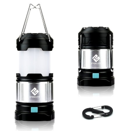 Etekcity Portable Rechargeable LED Camping Lantern Flashlights and 4400mah USB Power Bank