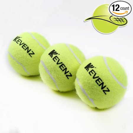 Kevenz Tennis Balls High-quality Pressure-less(24 or 48-Pack)