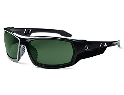 Ergodyne Skullerz Odin Polarized Safety Sunglasses - Black Frame, G15 Lens