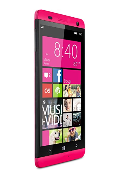 BLU Win HD Unlocked Cellphone, 8GB, Pink