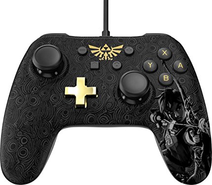 Wired Controller Plus - Zelda: Breath of the Wild - Nintendo Switch, Black