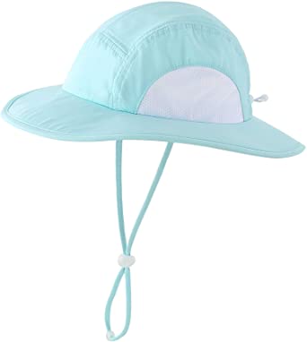 Home Prefer Kids Toddlers UPF50  Wide Brim Sun Hat Lite UV Protection Bucket Hat