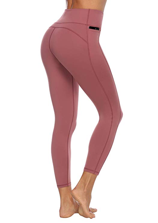 Yoga Pants for Women High Waisted - Butt Lift - Non See Through Soft Athletic Workout Leggings with Pockets