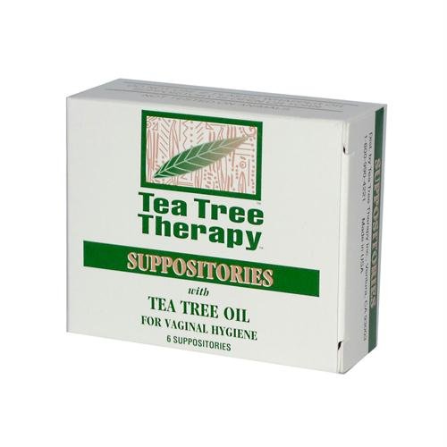 Tea Tree Suppository Tea Tree Therapy 6 Count