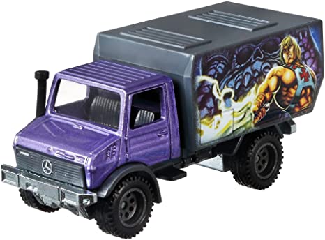 Hot Wheels Pop Culture 88 Mercedes Unimog U1300 of 1:64 Scale Vehicle for Kids Aged 3 Years Old & Up & Collectors of Classic Toy Cars, Featuring New Castings & Themes