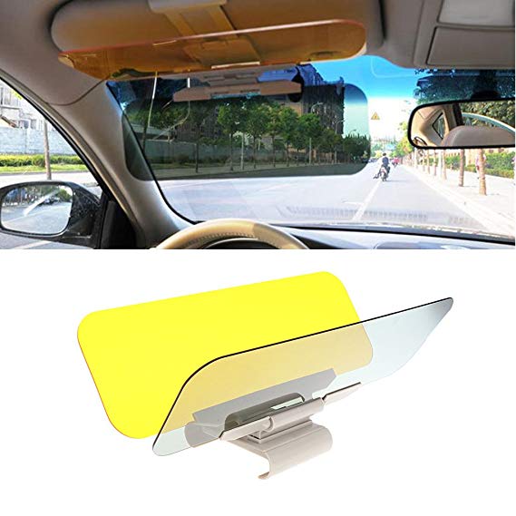 Car Anti-Glare Windshield Extender – 1 Pack Day and Night Anti-Dazzle Car Visor Universal Car Sun Visor by Baodanjiayou