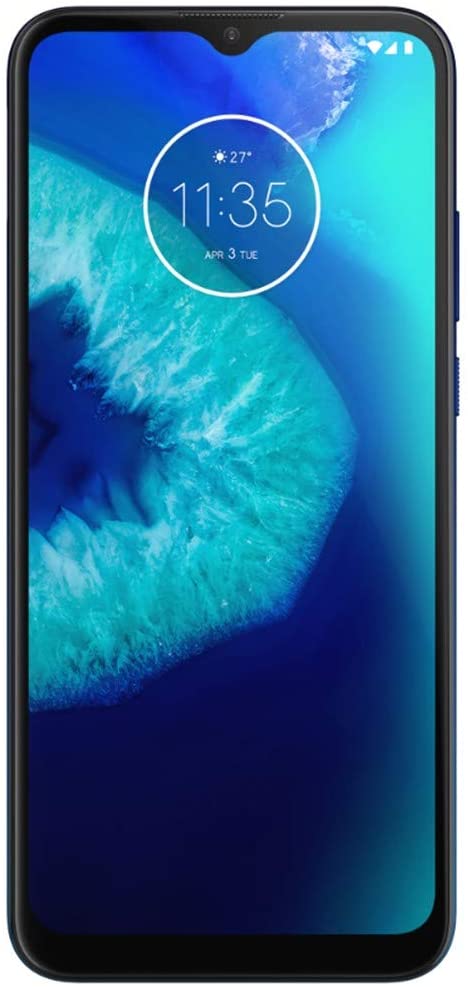 Motorola Moto G8 Power Lite 64GB, 4GB RAM, 5000 mAh Battery, 6.5' HD  LTE Factory Unlocked Smartphone - International Version (Blue)