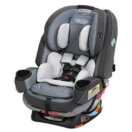 Graco 4Ever Extend2Fit Platinum 4-in-1 Car Seat, Hayden