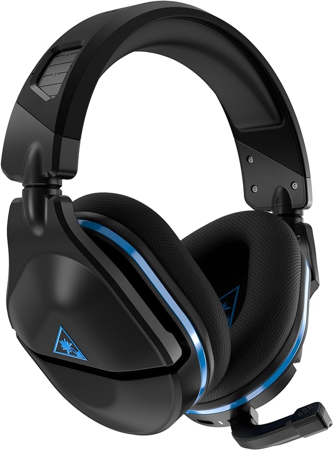 Turtle Beach Stealth 600 Gen 2 Noir Casque de jeu sans fil Multiplateforme avec Batterie de 15 Heures et plus pour PS5, PS4 et PC