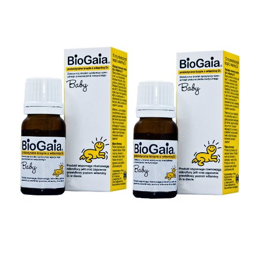Biogaia Probiotic Drops for Baby Colic 2x5ml (10ml) 2pk