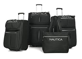 Nautica 4 Piece Spinner Luggage Set