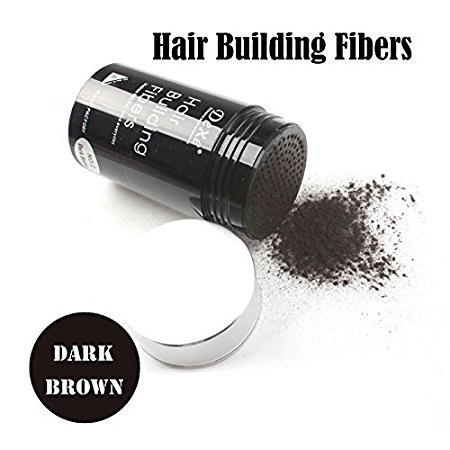 Easy to Use Lose Hair Building Fibers Dark Brown Color 22g